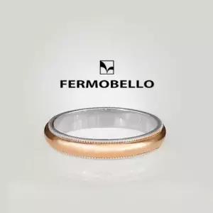 밀그레인 커플링 4mm 반지 1개 WHITE+ROSEGOLD 14K WD2B51C