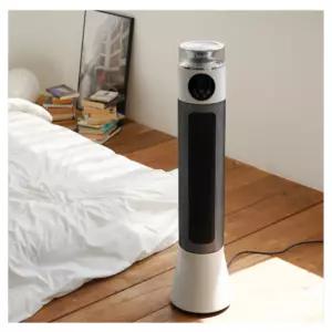 한경희 온풍기 히터 타워형 무드등 리모컨 초저소음 BNA