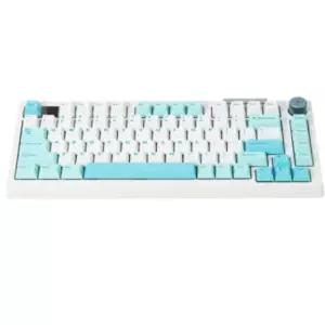 주연테크 PBT 유무선 마운트 게이밍 키보드 에메랄드 BNS