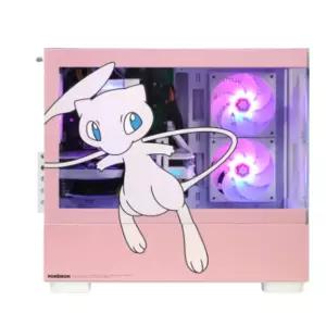 주연테크 포켓몬스터 뮤 미니타워 강화유리 PC 케이스 BNS