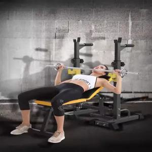 스쿼트 바벨 거치대 역기봉 고정 헬스장 스탠드 홈짐