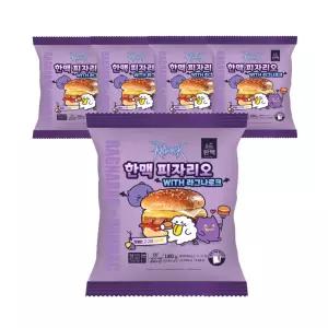 한맥푸드 피자리오 고구마피자 냉동버거 180g 5팩 학교매점빵 편의점햄버거
