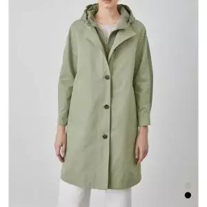 갤러리아 올리비아로렌 후드 배색 트렌치코트 VOCEB5S1331