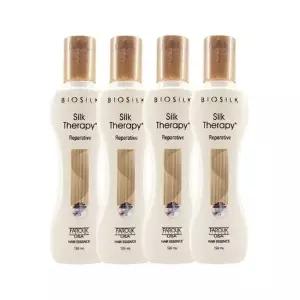 실크테라피 리페러티브 헤어 에센스 아르간 오일 126ml 4개