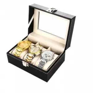 수납 보관함 시계 악세사리 사각 인테리어 케이스 3구 사각 3구