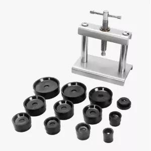 시계 프레스 손목시계 뚜껑닫기 원형 사각 다이스 세트 시계수리공구 시계뚜껑닫기