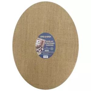 타원형 캔버스 면천 미술용품 30x40cm 굴곡 그림 그리기 도화지 미술작품 면천 타원형