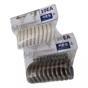 코텍 소형 커튼링 10P 봉걸이 인테리어 커튼링 세트 WFJFJBH