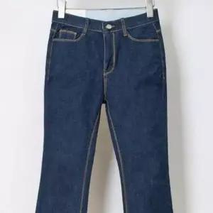 의류 밴딩 빅사이즈 307P695S 진청 데님 부츠컷 WD44C69