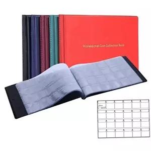 고품질 동전 수집첩 240p 홀더 보관 앨범 동전 수집첩 240p WFIMIJD