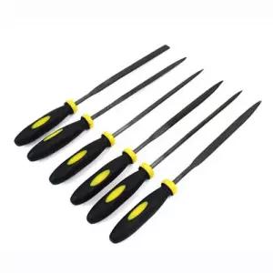 유리 석재 연마 수공구 조각 작업 줄 야스리 6종세트 WD87E3A