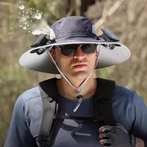 선풍기모자 태양열 태양광선풍기