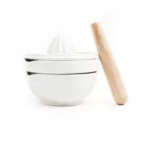 클래식 세트 화이트 도자기 투데코 이유식 조리기