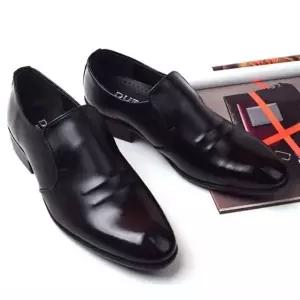 수제화 통굽 발편한로퍼 면접 소가죽 정장 슬립-WFIN12C