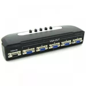 모니터 공유기 케이블 출력 영상 분배기 젠더 수동 DVI 리피터 영상분배기 선택기 5대1 Coms