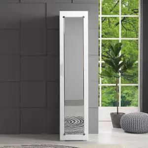 [우아미가구]에윤 시스템장 400 거울 도어