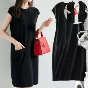 플리츠바지 데일리 캐주얼 쉬폰원피스 여자투피스세트 원피스 쿨