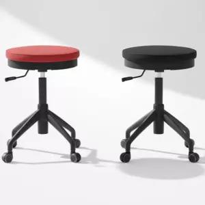 진찰용의자 간이 회전 작업 실험실 원형의자