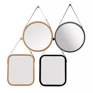 대나무 국민거울 스트랩거울 벽거울 인테리어거울 이케아 화장대거울 욕실