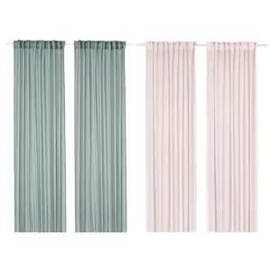 STENFRO 스텐프뢰 속커튼 한쌍 145x250cm/반투명커튼/거실커튼/창문커튼/블라인