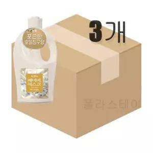 아우라 퍼퓸캡슐 섬유유연제 베이비머스크 1L x 3개