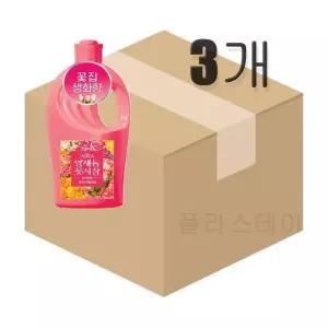 아우라 퍼퓸캡슐 섬유유연제 양재동꽃시장 1L x 3개