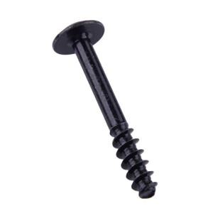 5개 범용 자동차 공기 필터 클리너 상자 뚜껑 고정 나사 검정색