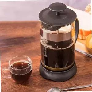 우유거품 커피추출기 블랙티 프렌치프레스 내열유리