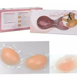 [라일리여성언더웨어] Rly 비키니용 여성 접착 브라 끈없는 여자 실리콘 브