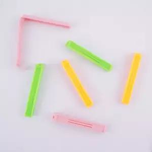 밀봉 클립 식품 보관 고정 밀폐 홀더 깔끔 정리 컬러 3개 세트