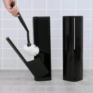 일본생산 욕실청소 브러쉬 휴지통 변기솔 일체형 세트