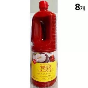 초고추장 이츠웰 2.25K)X8 초고추장 초장 회초장 양념초장 초장양념 말통