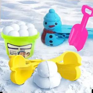 스키장준비물 6종 스노우볼 메이커 눈오리 공룡 눈뭉치 제조기 대형