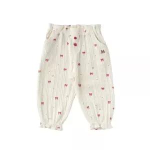 [밍크뮤](타임스퀘어점패션관)CR)아미엘뮤리본골지팬츠 36170-671-02