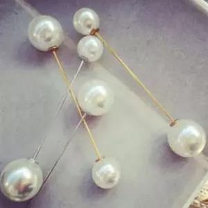 카네이션브로치 포인트 데일리 브로치 진주핀 쌍진주 10개묶음 효도선물