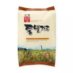 국산밀 100 한국 우리밀 농협 우리밀 통밀가루 1kg (2+1) 총 3개