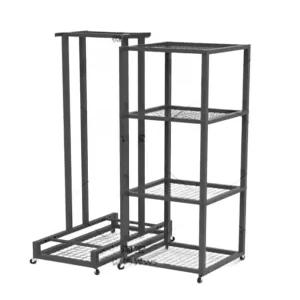 양면 스노우보드 전시대 걸이 보관함 랙 거치대 바퀴 부츠 수납장 다용도