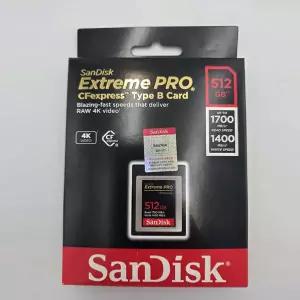 SanDisk 512GB 익스트림프로 CFexpress 카드 타입 B- SDCFE-512G-GN4NN
