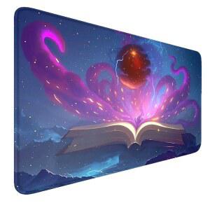 보관용 보드 x 마우스패드 카드 트레이딩 tcg 플레이매트-미끄럼 35.6cm24 포함 표면 14인치 베이스 고무 풍경 놀이 매끄러운 매트 게임 방지 61 포레스트 가방