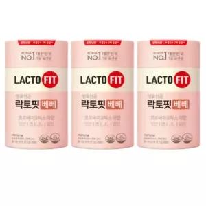 락토핏 베베 2g x 60포 x 3통