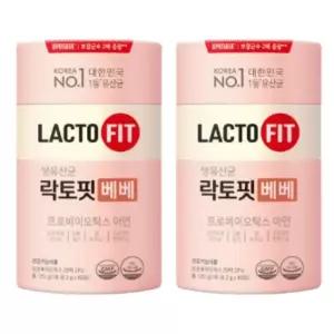 락토핏 베베 2g x 60포 x 2통