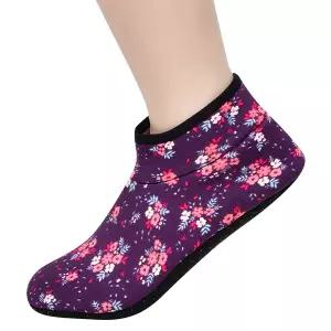 추운날야외활동용품 로아샤 수면소품 옷차림소품 아쿠아향기덧신 FashionSocks 솔리드컬러소켓 겨울스트라이프소매 여성골지골지 발목 커버 포인트 여성 버선 꽃무늬 덧신 보온 양말