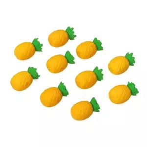 귀여운 장식소품 파인애플 미니과일10p 신학기 캐릭터상품 문구팬시