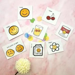 [하프클럽/브이와이]노트북 다이어리 다이어티커 데코 스티커