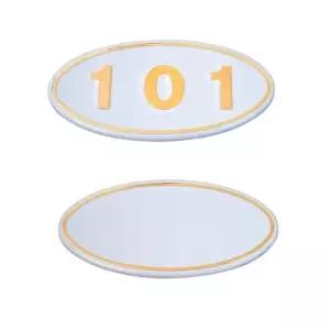 세모네모 6000 호수판 타원형 흰색 갑(10개입) (WFKFCY0)