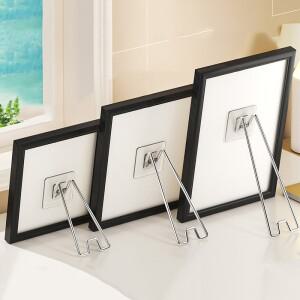 드릴 없이 못 데스크탑  프레임 스탠드 - /앨범/작품용 간편한 설치 견고한 지지대 디스플레이 홀더