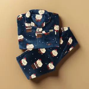 스파오 망그러진곰 수면 잠옷 파자마 세트 부앙단 에디션