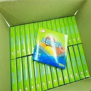 ( )위생 비닐 장갑 150매 대용량 박스 김장 주방 일회용 크린 세트_24252405