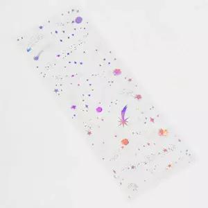 [하프클럽/브이와이]데코 은하수 귀여운 다이어리꾸미기세트 투명