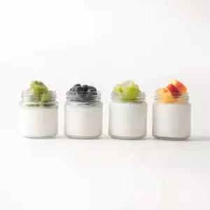 유리용기 푸딩병 4구 1세트 휴빅 요거트메이커 요구르트제조기 HB-1152YI 전용